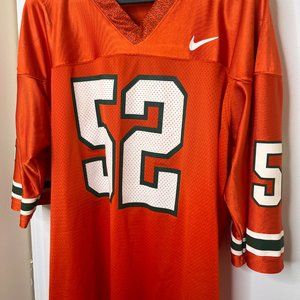 Nike Authentic Football Jersey (Miami Hurricanes)